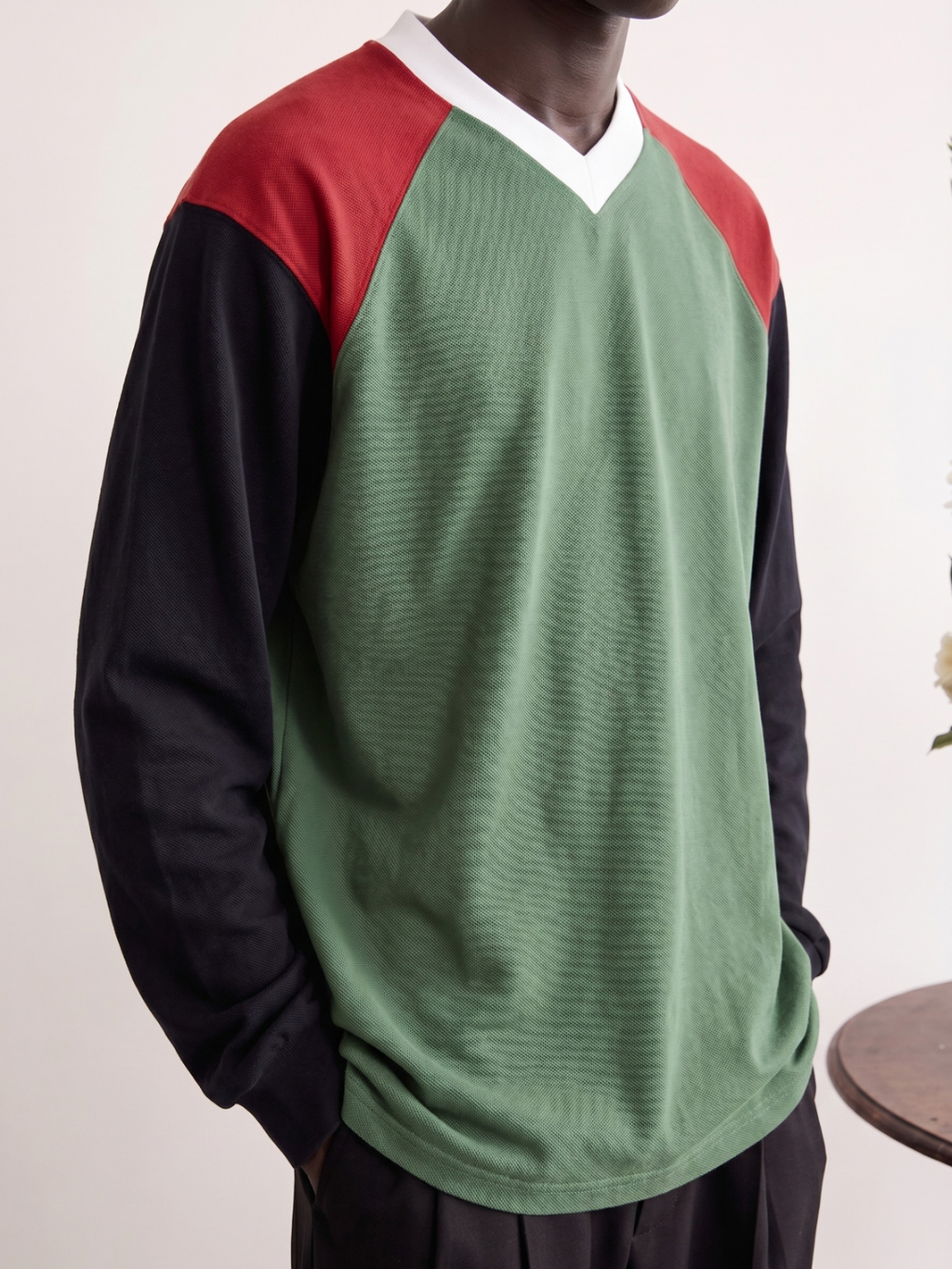 Forest V-Neck Jersey