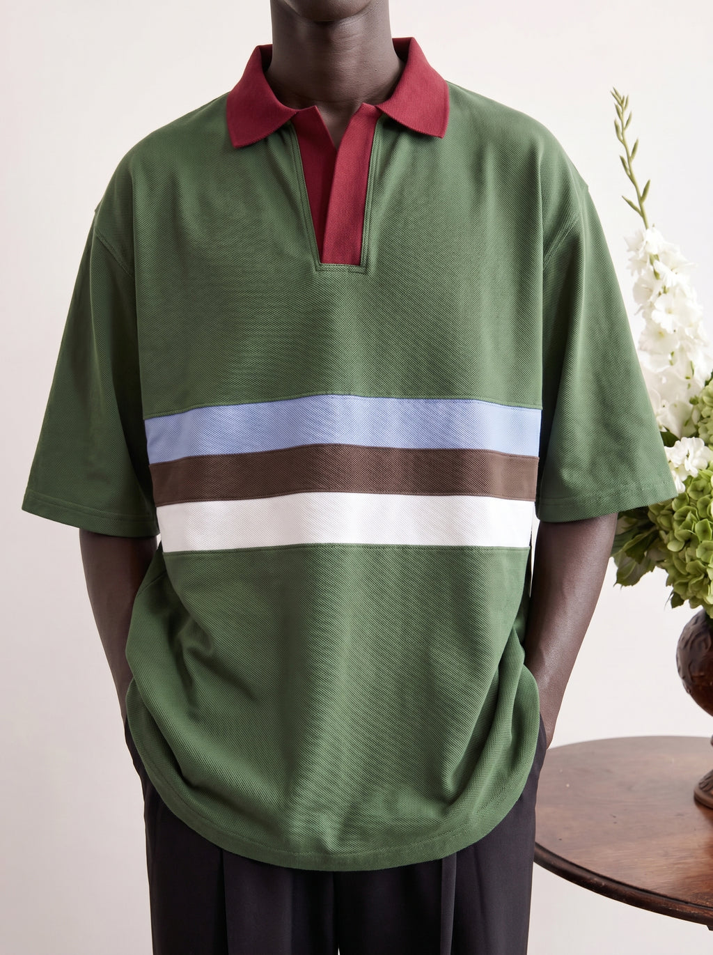 Riviera Stripe Polo