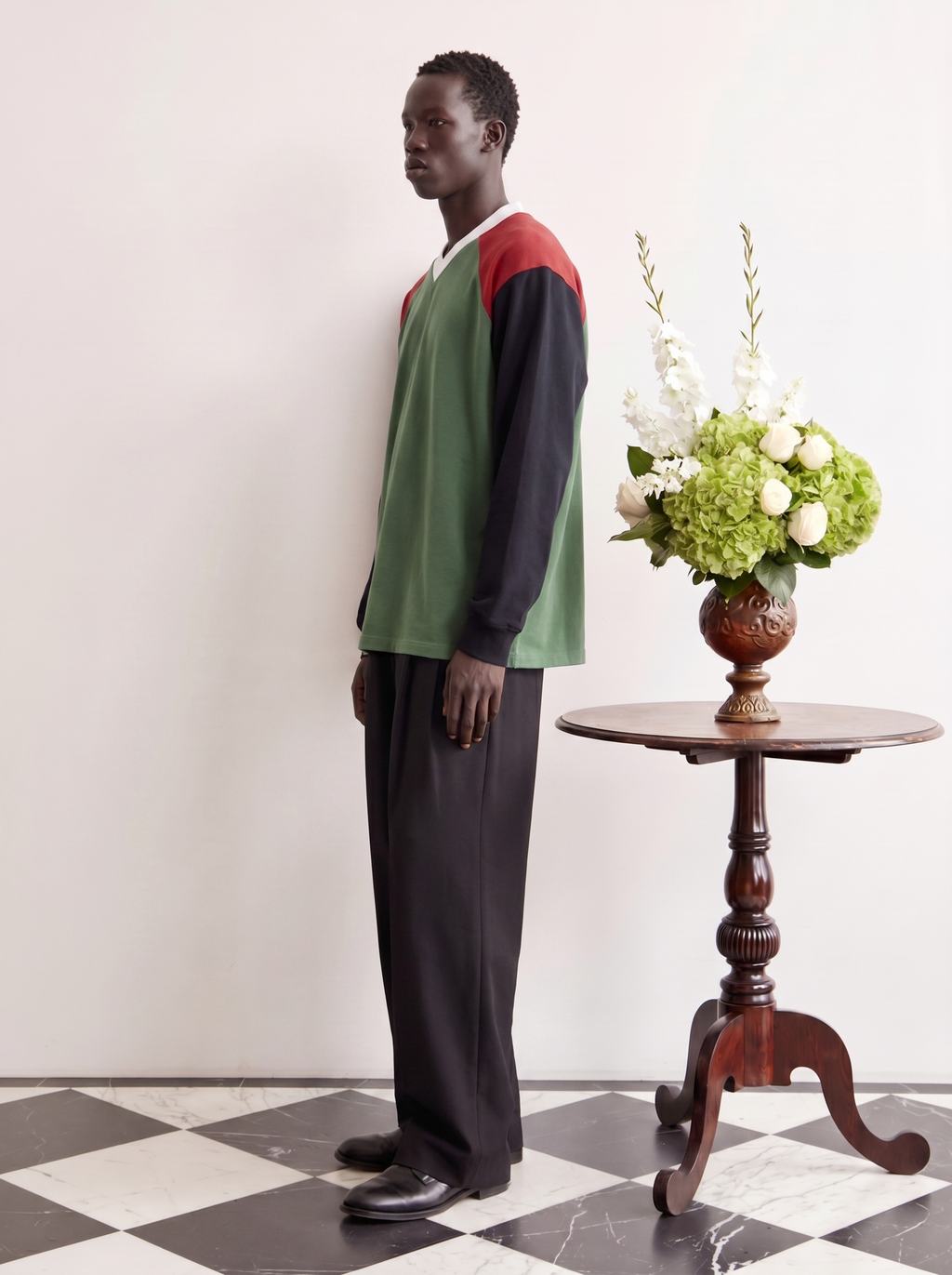 Forest V-Neck Jersey