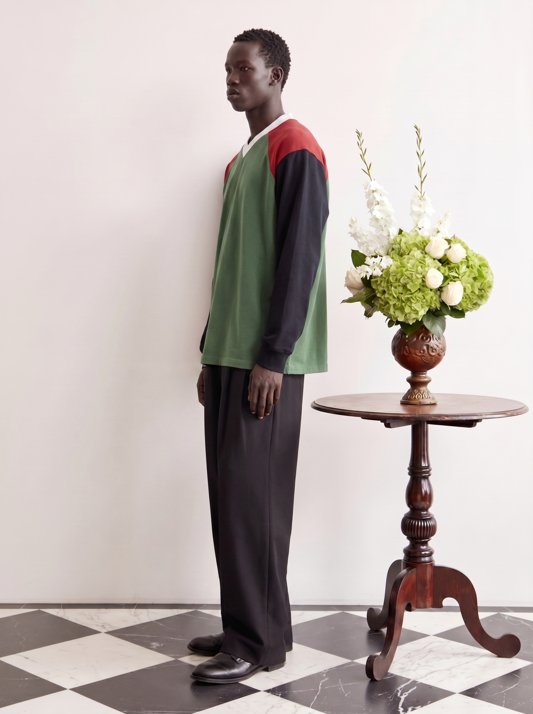 Forest V-Neck Jersey