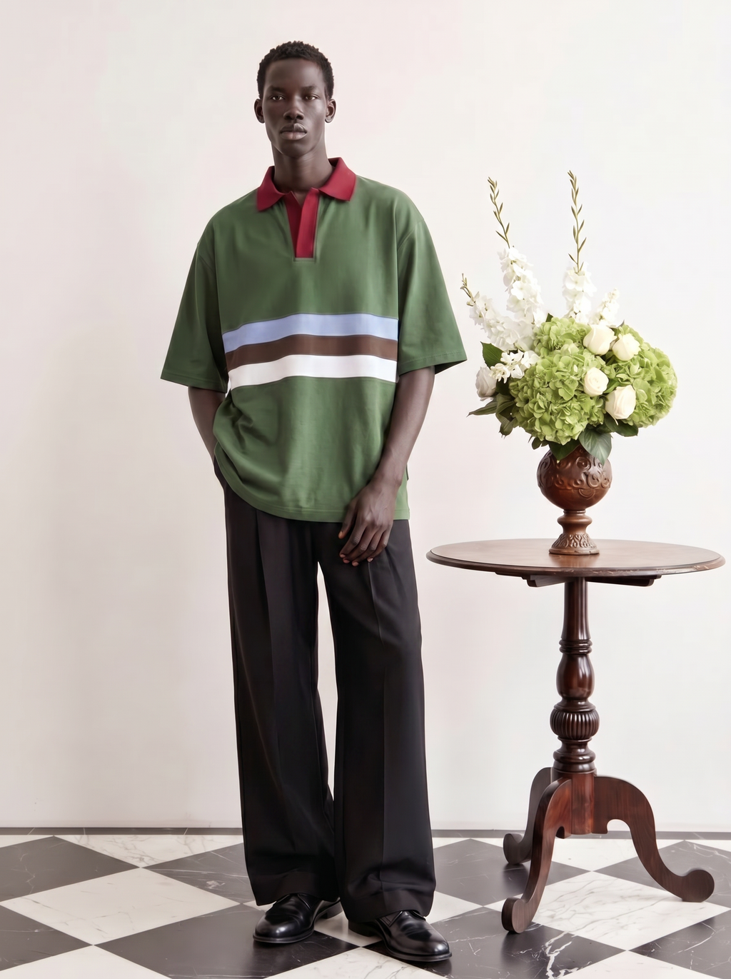 Riviera Stripe Polo